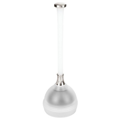 Bathroom Toilet Plunger with Cover White - Threshold™