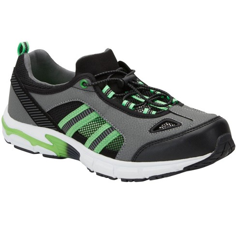 Kingsize Men's Wide Width Toggle Water Shoe - Big - 14 M, Steel Green :  Target