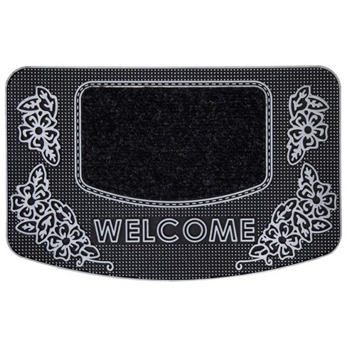 Ottomanson Welcome Collection Non-Slip Rubberback Welcome Design