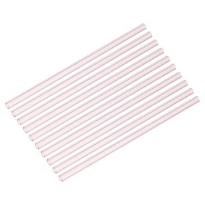 Unique Bargains Borosilicate Long Pipes Industrial Transparent DIY Glass Tubing - 1 of 4