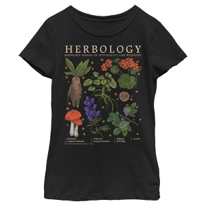 Girl's Harry Potter Hogwarts Herbology T-Shirt - 1 of 4