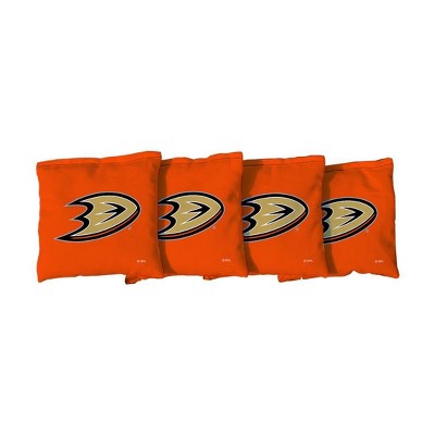 NHL Anaheim Ducks Corn-Filled Cornhole Bags Orange - 4pk