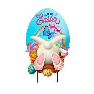 Briarwood Lane Metal Art 26x12.5 Easter Egg Hunt For Easter Metal Art - 1 of 3