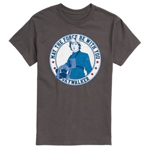 Men's - Star Wars - Luke Sykwalker Americana Short Sleeve Graphic T-Shirt - 1 of 4