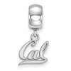 Black Bow Jewelry Sterling Silver California Berkeley Golden Bears NCAA Bead Charm - 2 of 3