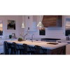 Urban Ambiance Luxury Traditional Pendant 12.75''H x 12.25''W,  Brushed Nickel Finish,  Pawtucket Collection, UHP4003 - 2 of 4