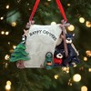 Kurt Adler Resin Ornament for Christmas Tree, Black Bears in a Tent - 3 of 3