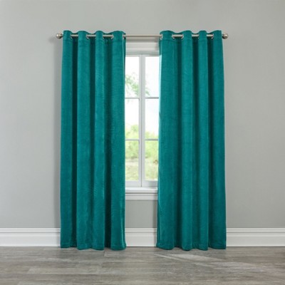 BrylaneHome BH Studio Velvet Grommet Panel