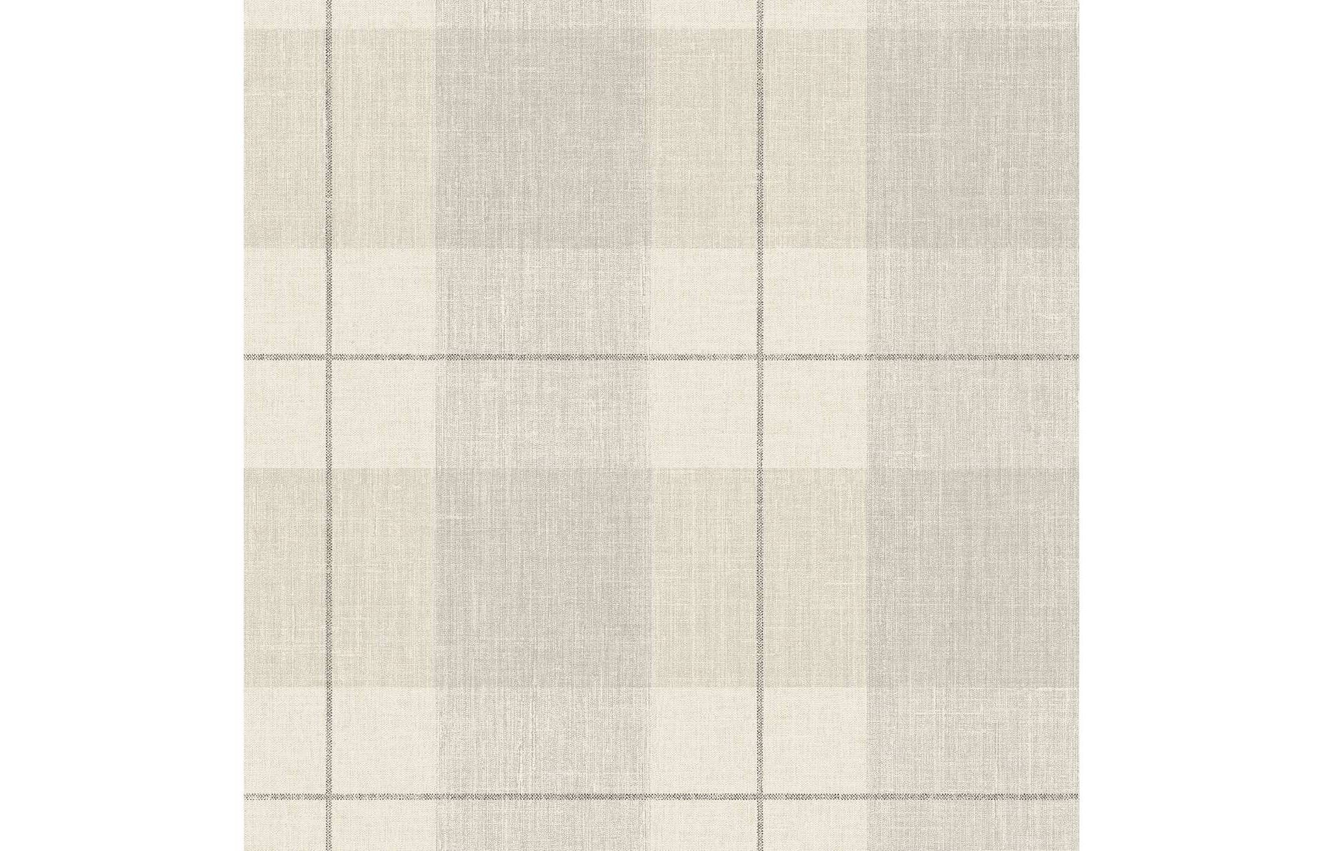 NextWall Neutral Lenox Hill Plaid Peel and Stick Wallpaper