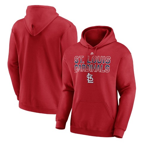 MLB St. Louis Cardinals Men's Hooded Sweatshirt - image 1 of 3