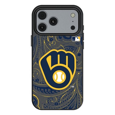 MLB National League Teams Paisley MagSafe Compatible Cell Phone Case for Apple iPhone 17 Series