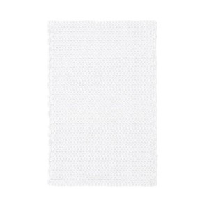 ChicFurnit Bath Rug and Mat Fade Resistant Chenille Cotton for Bathroom Use, White, 30"*20"*0.5" - 1 of 4