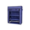 J&V TEXTILES Shoe Rack Organizer Tall Shoe Rack for Closet Entryway 4 Tier Non-Woven Cover Shoe Shelf Holds 12 Pairs - 2 of 4