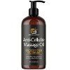 M3 Naturals Massage Oil, Anti-Cellulite, Arnica Sore Muscles, Lavender, Ylang Ylang & Ginger, Cellulite Remover & Skin Tightening Body Oil, 8oz - 3 of 4