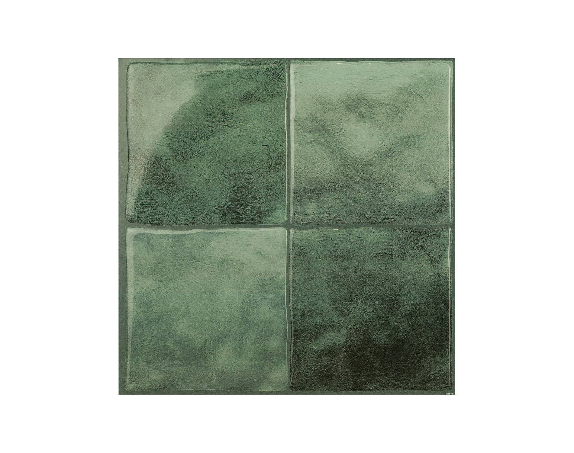 Smart Tiles Zellige Taza Peel and Stick Backsplash Tiles Green