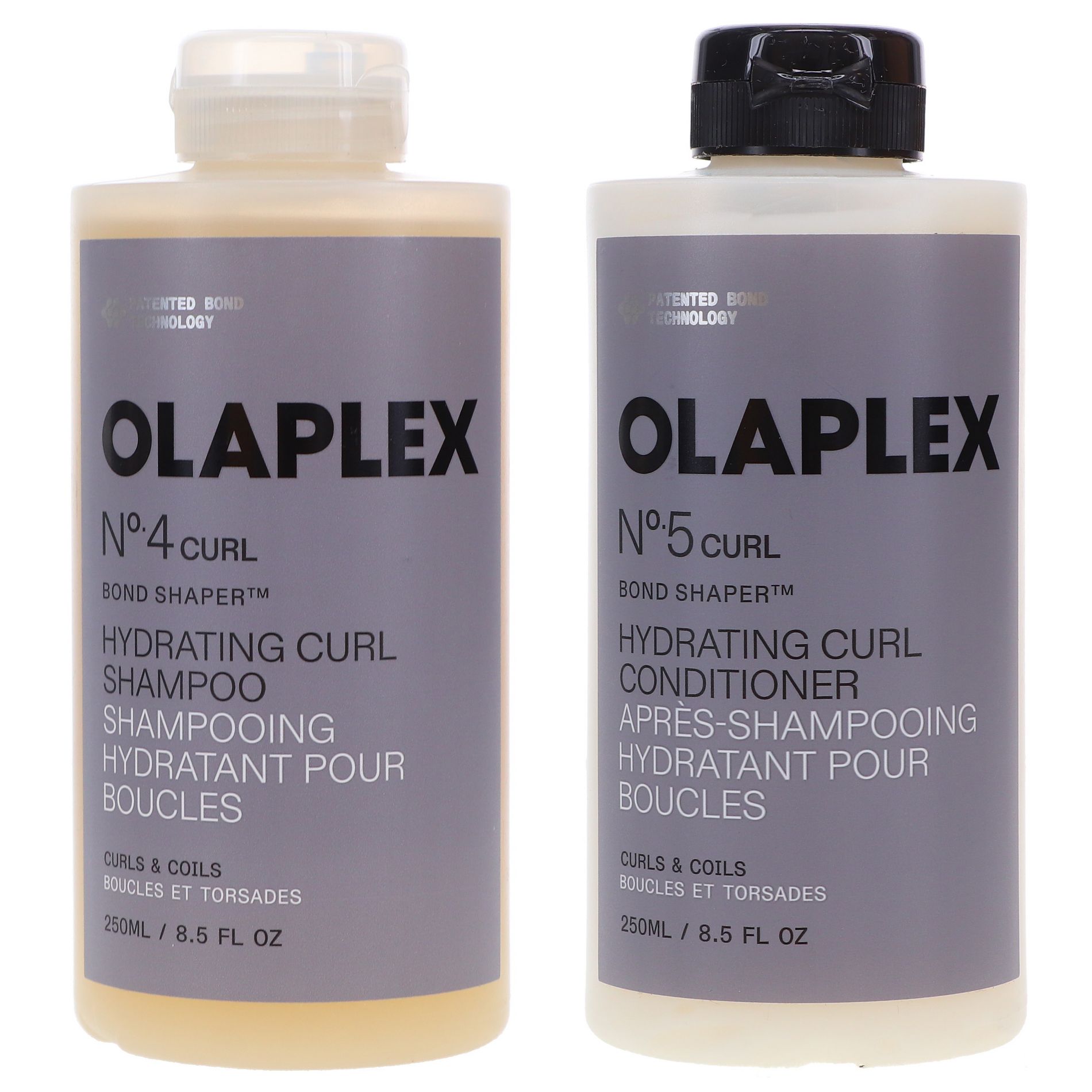 Olaplex No.4Curl Bond Shaper Hydrating Curl Shampoo 8.5 oz & No. 5Curl Bond Shaper Hydrating Curl Conditioner 8.5 oz Combo Pack