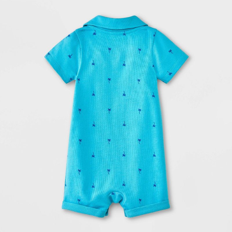 Baby Boys' Polo Romper - Cat & Jack™, 2 of 5