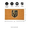 Coir Mat, 16"x28", Vegas Golden Knights - 3 of 4