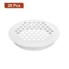 Unique Bargains Stainless Steel Dust-Proof Mesh Hole Circular Soffit Vents 20 Pcs - 3 of 4