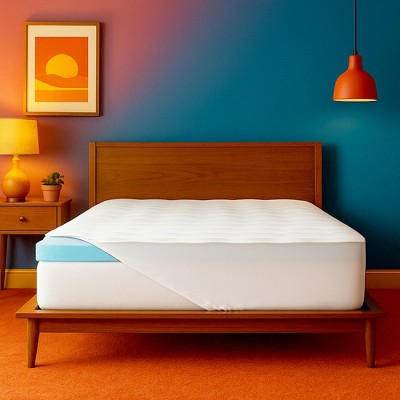 Mattress Topper - 2 Inch - CertiPUR-US Certified Gel Memory Foam - Reflex by Viscosoft