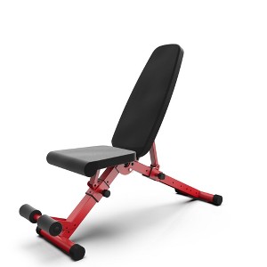 Naysaye Exercise Trainers Dumbbell Bench Adjustable Foldable 880LBS Capacity for Full Body Home Gym and Living Room Use, Black, 49.21"*14.17"*16.93" - 1 of 4