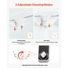 VEVOR Bidet Attachment for Toilet, 0.3" Ultra Thin Bidet Toilet Seat Attachment - Dual Retractable Nozzles, Adjustable Pressure, Non-Electric,White - 3 of 4