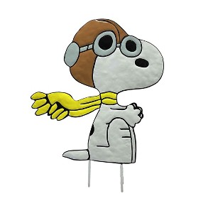 Peanuts Snoopy Flying Ace "It’s the Great Pumpkin, Charlie Brown" Pumpkin press-in 10 inch Icon - 1 of 2