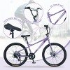 RISOKEYS BMX Bikes,26 inch Kids Mountain Bike,Single Speed Bicycles for Boys,Outdoor Cycling Bike Road Bicycle Mountain Bike - 3 of 4