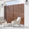 Lirago Metal Outdoor Privacy Screen Privacy Fence Outdoor Privacy Panel - 72x47 - 3 of 4
