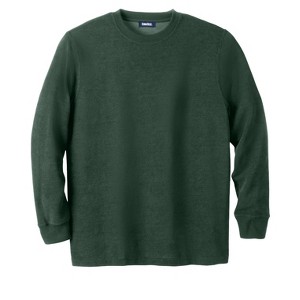 KingSize Soft Waffle Crewneck - 1 of 4