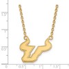 Black Bow Jewelry 10k Yellow Gold South Florida Bulls NCAA Necklace 18 Inch - 2 of 4