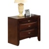 NicBex Modern Contemporary Nightstand with 2 Drawers,Solid wood Bedside Table with Knob Pulls for Living Room Bedroom - 4 of 4