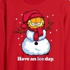 Men's - Garfield - Have An Ice Day Long Sleeve Graphic T-Shirt - 2 of 3