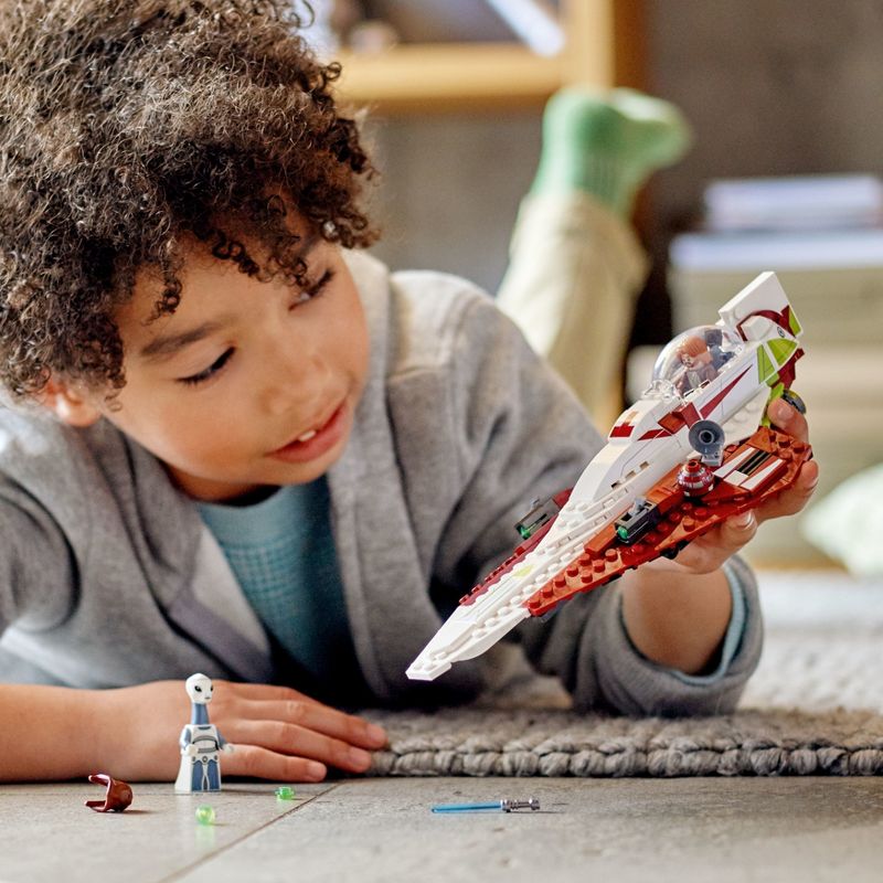 LEGO Star Wars Obi-Wan Kenobi Jedi Starfighter 75333 Building Toy Set, 4 of 10