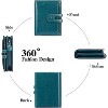 BEAFUP Small Wallet for Women,Rfid Blocking Genuine Leather Bifold Wallet Holder for Women with Zipper Coin Pocket 2 ID Windows - 3 of 4