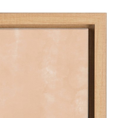 Stay True Boho Canvas Art with Natural Frame, 18x24