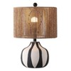 Devi 19.5" Table Lamp - TBL4655 - Creme/Black - Safavieh - 2 of 4