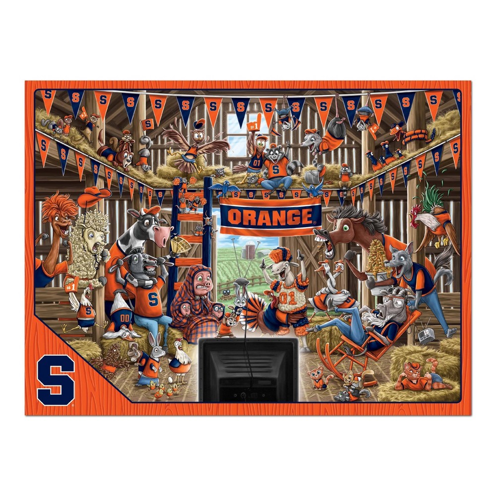 Photos - Jigsaw Puzzle / Mosaic NCAA Syracuse Orange Barnyard Fans 500pc Puzzle