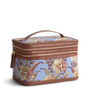 Vera Bradley Women's Outlet Oxford Canvas Brush Up Cosmetic Case Bag - 1 of 3