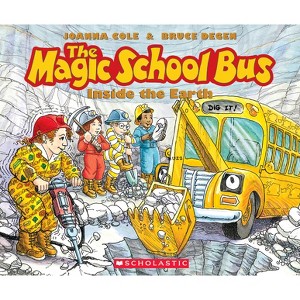 The Magic School Bus Inside the Earth - by  Joanna Cole (Mixed Media Product) - 1 of 1