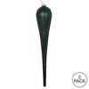 Vickerman Matte Glitter Drop Christmas Ornament - 3 of 3