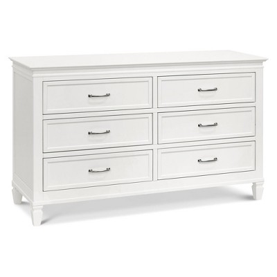DRONKON 6 Drawer Dresser In Warm White