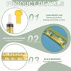 Unique Bargains Feeding Syringes with Cap Syringes for Liquid Pet Feeding Measuring Tool 20 Pcs - 3 of 4