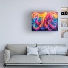 Ray Heere 'Colorful Octopus' Canvas Art - 3 of 4