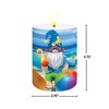 Briarwood Lane Summer Flameless Candle 6x3 Summer Gnomes Flameless Candle with Timer for Summer - 2 of 4