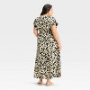 Women's Flutter Short Sleeve Maxi A-Line Dress - A New Day™ - 2 of 3