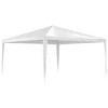 vidaXL Party Tent White Polyethylene 13x13 feet Water-resistant - 2 of 4
