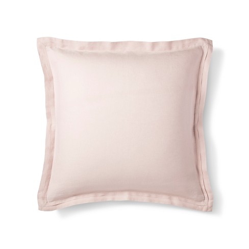 Blush Lightweight Linen Pillow Sham Euro Fieldcrest Target