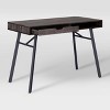 Auston Flared Leg Wood Grain Desk - CorLiving - image 4 of 4