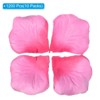 Unique Bargains Romantic Night Wedding Party Event Decoration Silk Artificial Rose Petals 1200 Pcs - 3 of 4